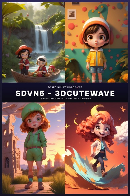 SDVN5-3D卡通人物大模型